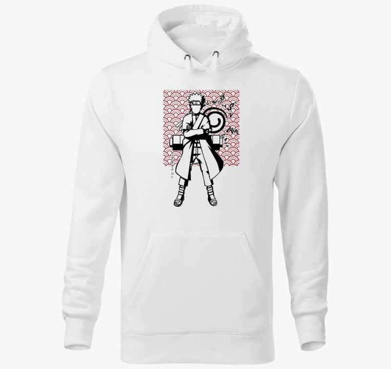 Naruto sziluett kapucnis pulóver