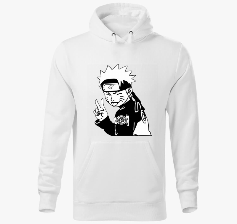 Naruto V kapucnis pulóver