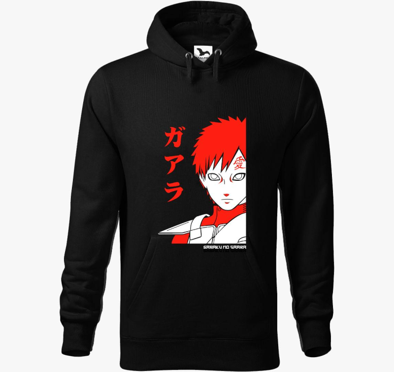 Gaara silhouette  kapucnis pulóver