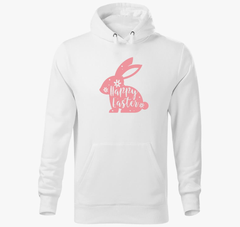 Pink nyuszi kapucnis pulóver