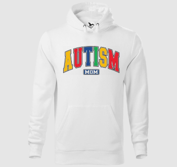 Autism Mom kapucnis pulóver