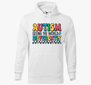 Autism kapucnis pulóver