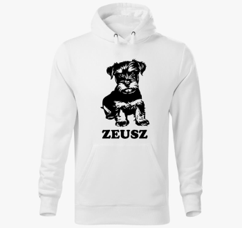 Schnauzer névvel 3 kapucnis pulóver