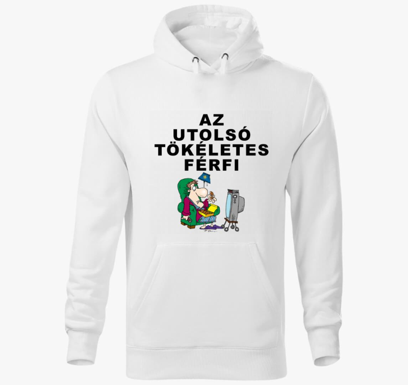 Az utolsó tökéletes férfi kapucnis pulóver