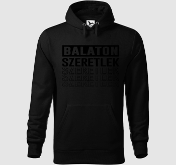 Balaton szeretlek 3sz. kapucnis pulóver