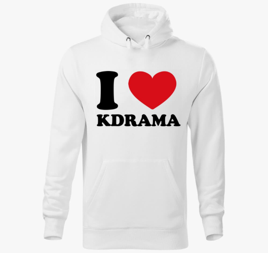 K drama kapucnis pulóver