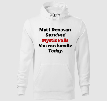 Matt Donovan survived kapucnis pulóver