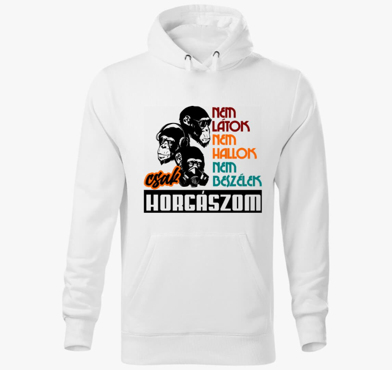 Horgászom és nem látok kapucnis pulóver