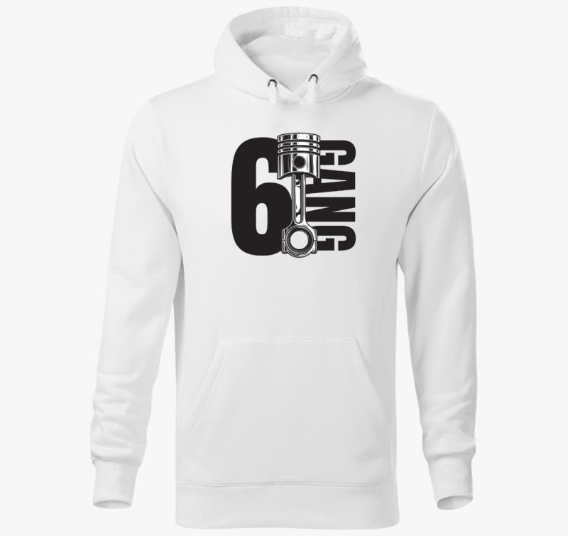 Hat henger kapucnis pulóver