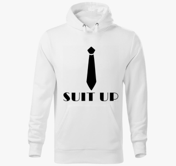 SUIT UP simple kapucnis pulóver