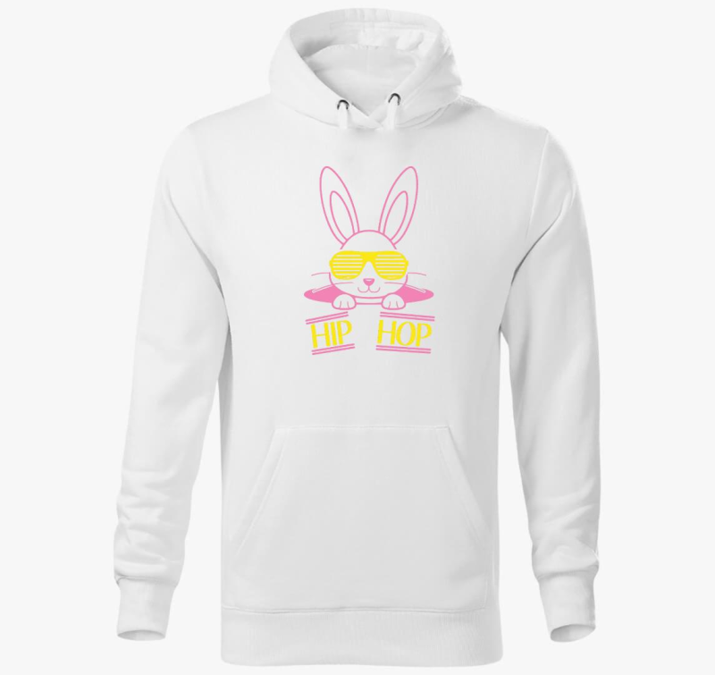 Hip Hop nyuszi kapucnis pulóver