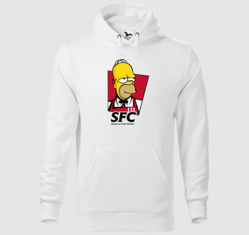 Homer Simpson Fried Chicken kapucnis pulóver