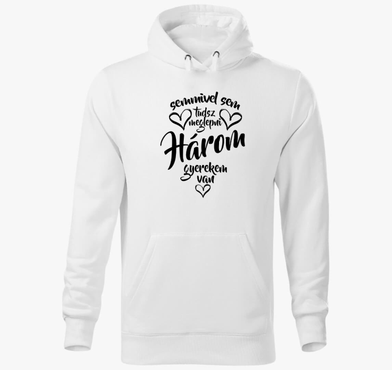 Semmivel sem tudsz meglepni kapucnis pulóver