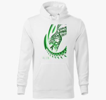 Alien art kapucnis pulóver