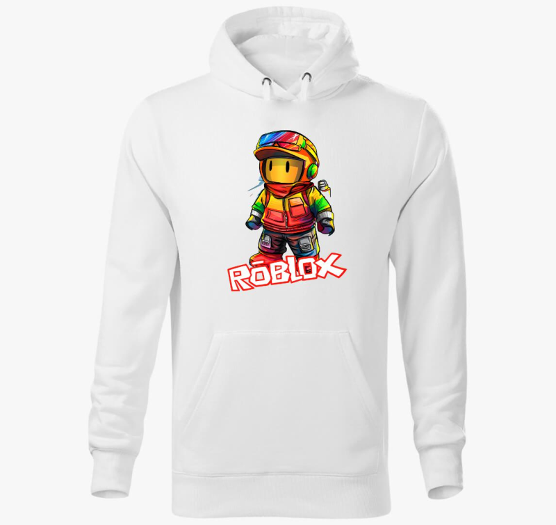 Rajzolt Roblox Figura kapucnis pulóver