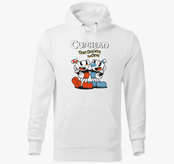 Cuphead - Don't deal with the devil kapucnis pulóver