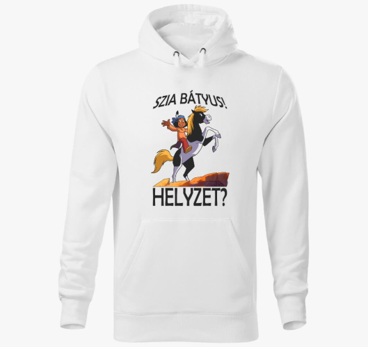 Szia bátyus! Helyzet kapucnis ...