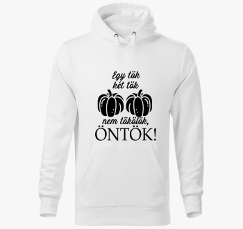 Tökös kapucnis pulóv