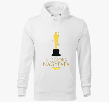 A legjobb nagypapa Oscar díj kapucnis pulóver
