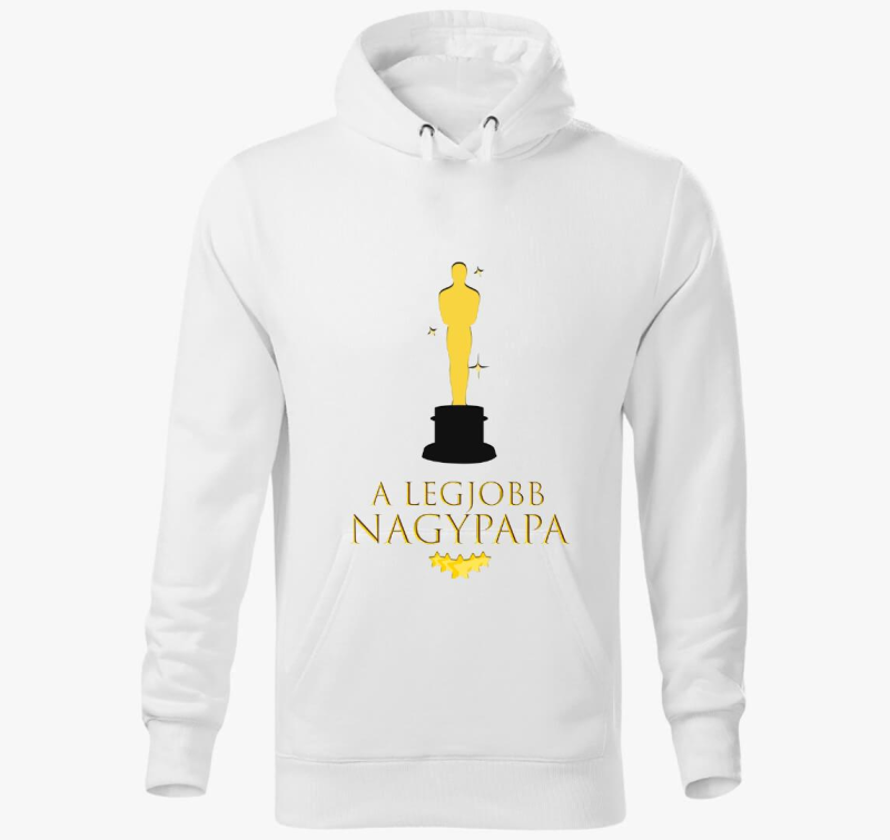 A legjobb nagypapa Oscar díj kapucnis pulóver