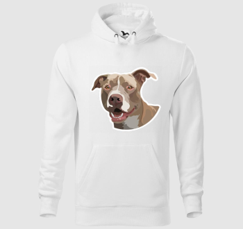 Amerikai Pitbull Terrier kapucnis pulóver