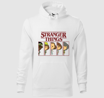 Stranger Things karakteres kapucnis pulóver