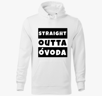 Straight Outta Óvoda kapucnis pulóver