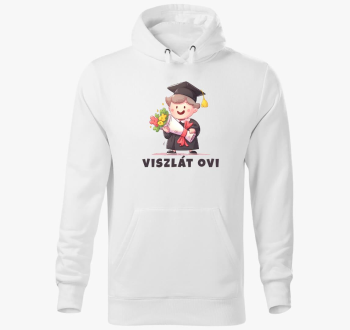 Viszlát ovi kapucnis pulóver