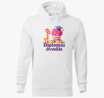Diplomás Óvodás kapucnis pulóver