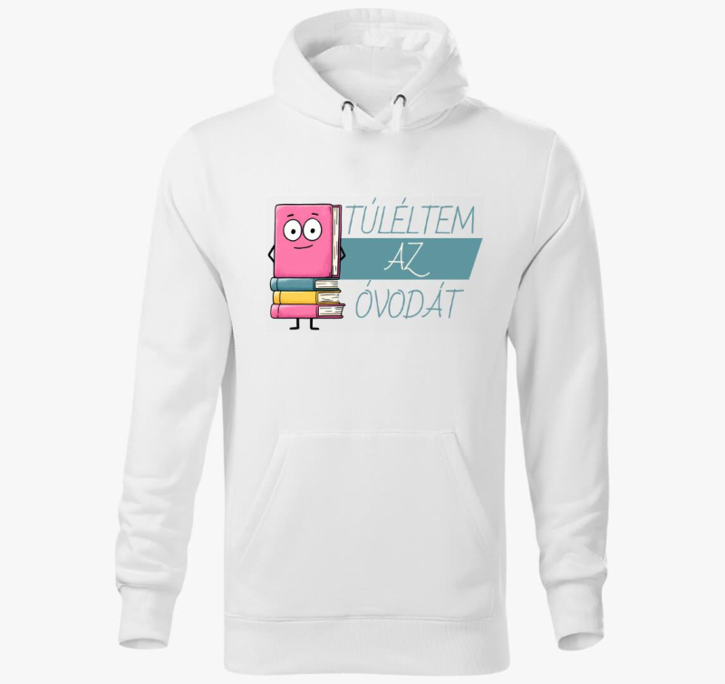 Túléltem az óvodát kapucnis pulóver