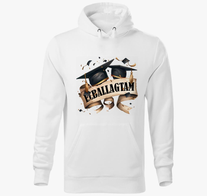 Elballagtam sapkás kapucnis pulóver