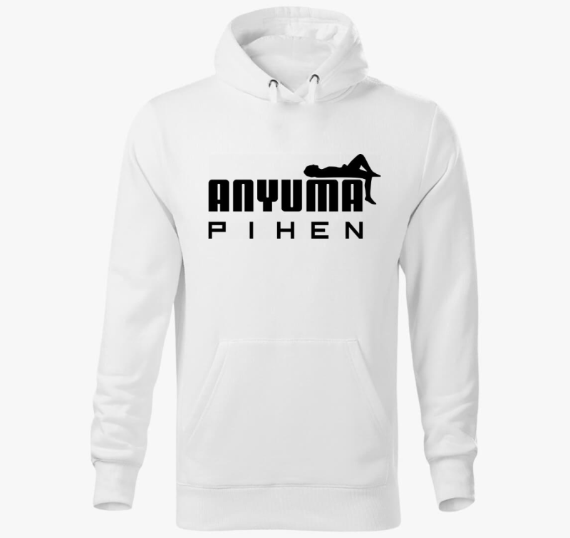 Anyu ma pihen kapucnis pulóver