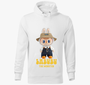 Sapkás labubu kapucnis pulóver 