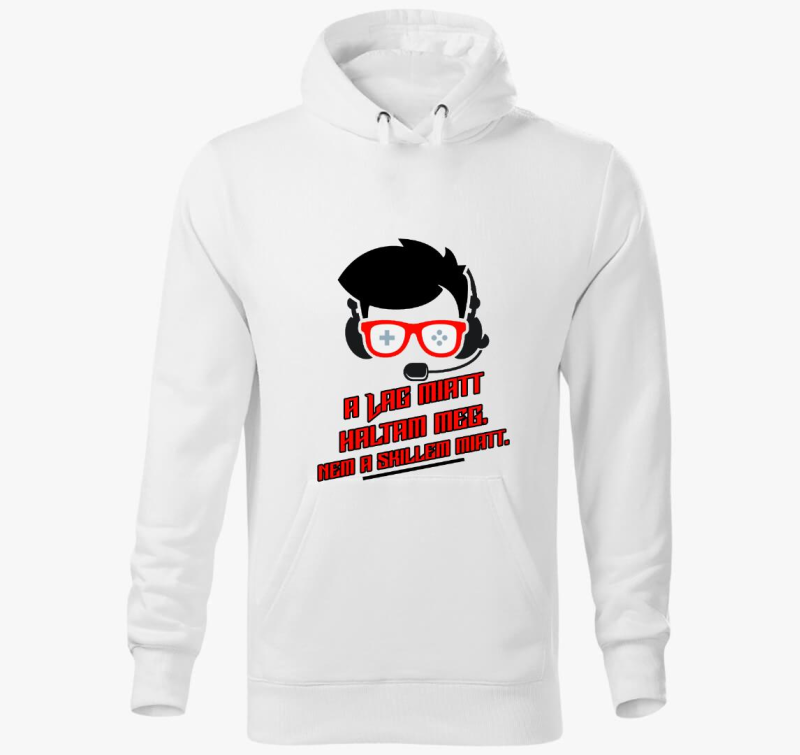 Lag miatt kapucnis pulóver