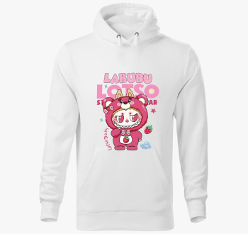 Lotso bear labubu kapucnis pulóver 