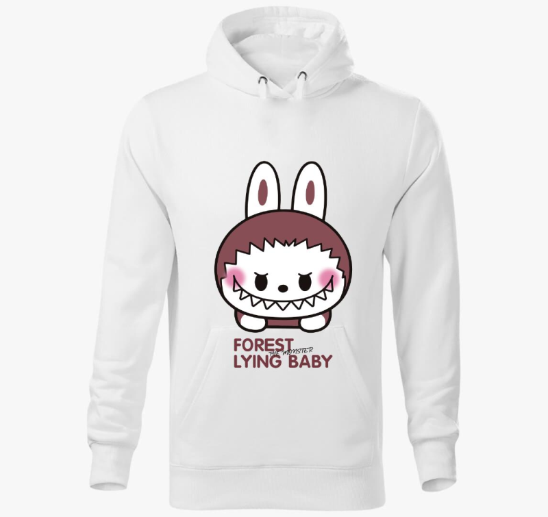 Forest monster labubu kapucnis pulóver 