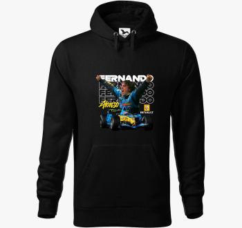 Alonso F1 kapucnis pulóver