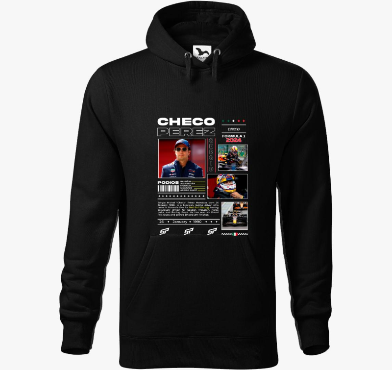 Checo Perez kapucnis pulóver