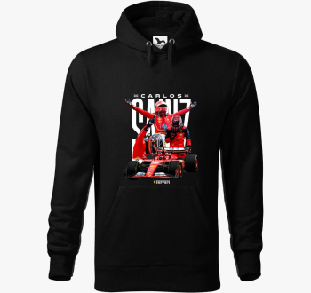 Carlos Sainz Ferrari kapucnis pulóver