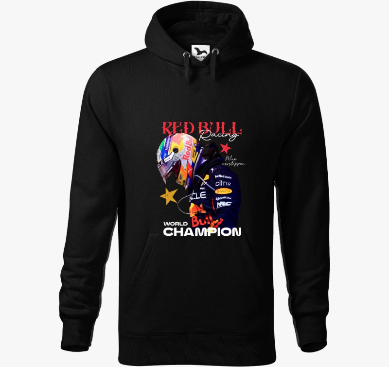 Verstappen Világbajnok kapucnis pulóver