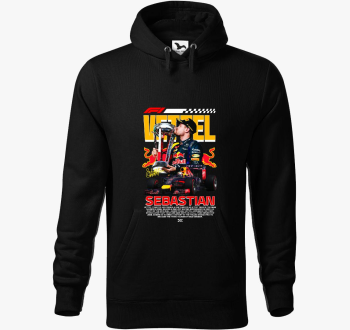 Sebastian Vettel Bajnok kapucnis pulóver
