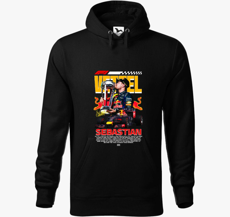 Sebastian Vettel Bajnok kapucnis pulóver