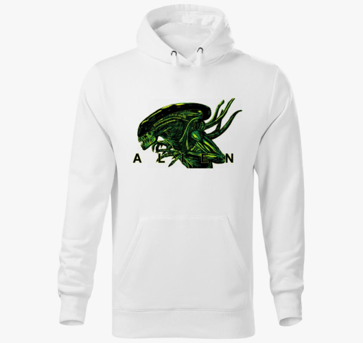 Alien Xenomorph Art kapucnis p...