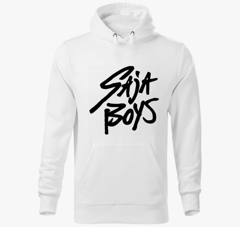 Saja Boys Felirat kapucnis pulóver