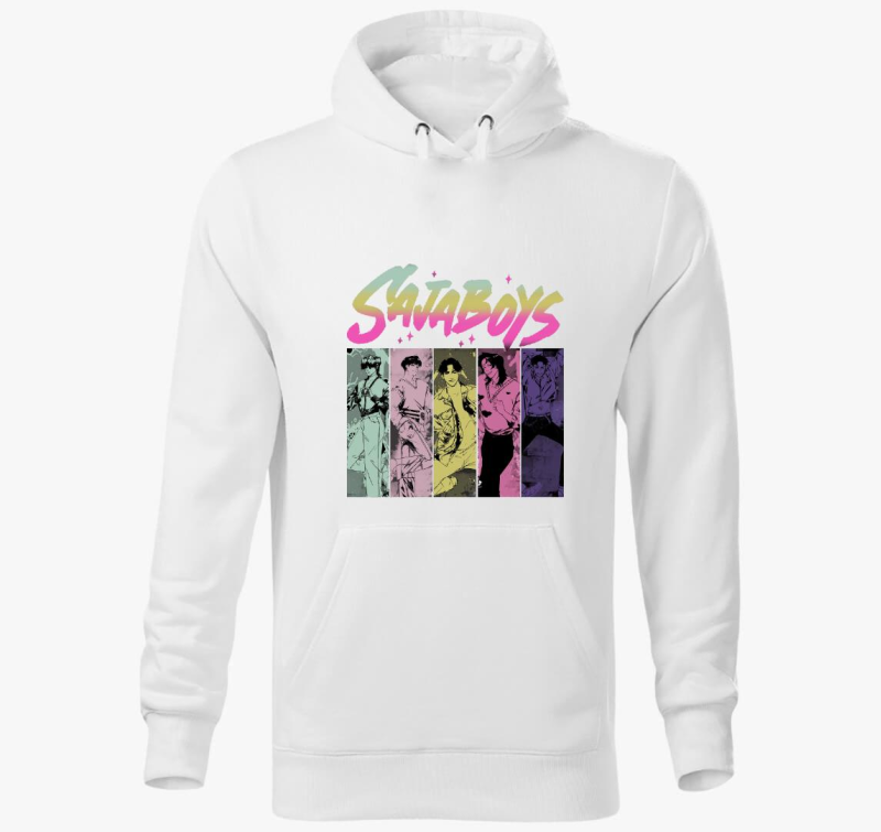 Saja Boys Karakterek kapucnis pulóver