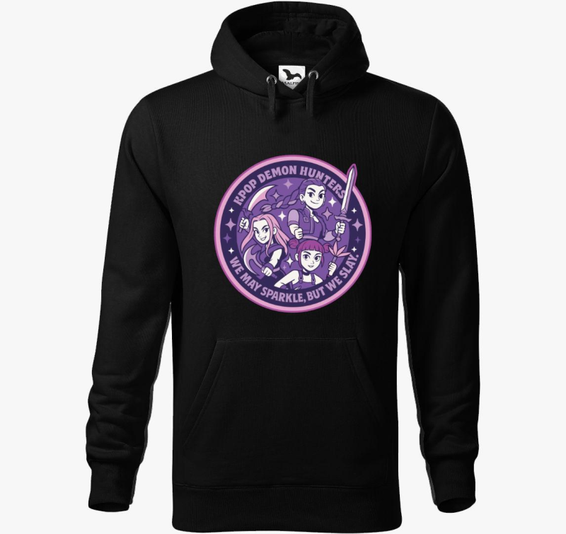 Kpop Demon Hunters karakterek kapucnis pulóver