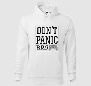 Don't panic bro kapucnis pulóver