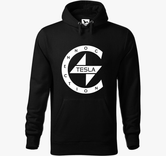 TeslaConnection Fehér logós ka...