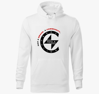 TeslaConnection Community kapucnis pulóver