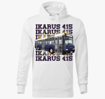 Ikarus 415 Busz kapucnis pulóver